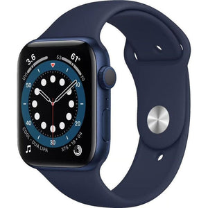 Apple Watch Series 6 44MM Aluminium GPS Blue - Excellent - Pre-owned