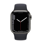Apple Watch Series 7 41MM Stainless Steel GPS + Cellular Graphite - Good - Pre-owned