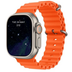 Apple Watch Ultra 2 49MM Natural Titanium GPS + Cellular Ocean Orange Band Premium