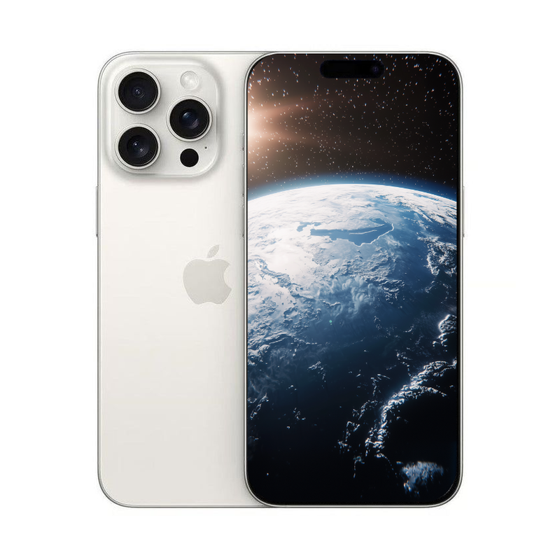 Apple iPhone 15 Pro Max 1TB White Titanium - Premium Pre-owned (eSIM Model)