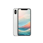 Apple iPhone X 64GB Silver - Excellent - Refurbished (New Battery)