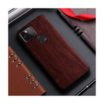 Bamboo Wood Pattern Case for Google Pixel 4XL- Rosewood Brown