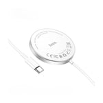 HOCO CW41 15W Wireless Fast Charger - White