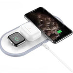 Hoco 3 in 1 CW24 Wireless Fast Charger - Brand New