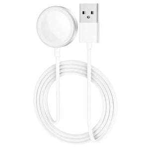 Hoco CW39 Fast USB-A Plug Wireless charger for Apple Watch - White