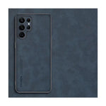 Leather Soft Phone Case For Samsung Galaxy Note 20 - Navy Blue