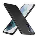 Matte Silicone Soft TPU case For Samsung Galaxy S22 - Black