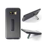 Rugged Mobile Phone Stand Case for S10 Plus Metallic Grey