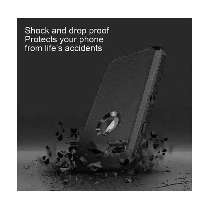 Rugged Shockproof Heavy Duty Case for iPhone 14 - Black Rugged Shockproof Heavy Duty Case for iPhone 14 - Black