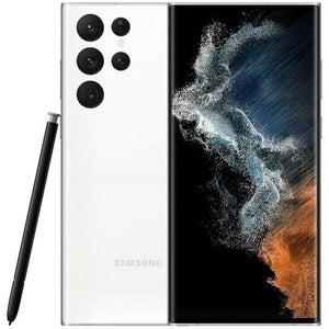 Samsung Galaxy S22 Ultra 5G 256GB Phantom White - Very Good- Pre-owned
