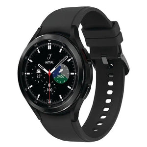 Samsung Galaxy Watch 4 Classic 46MM Stainless Steel Bluetooth Black Excellent - Pre-owned