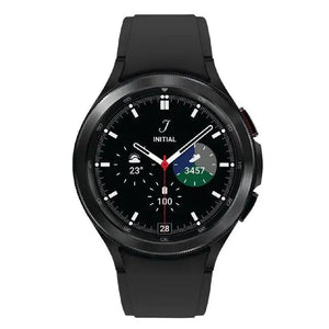 Samsung Galaxy Watch 4 Classic 46MM Stainless Steel Bluetooth Black Good - Pre-owned