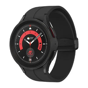 Samsung Galaxy Watch 5 Pro Titanium 45mm Bluetooth + LTE Black - Excellent - Pre-owned