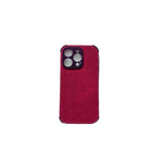 Soft TPU Suede Phone Case Cherry - For iPhone 11 Pro Max