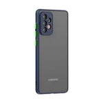 Translucent Frosted Case for Samsung Galaxy S24 Ultra - Blue