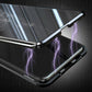 360° Front and Back Double Sided Tempered Glass Case for Samsung Galaxy S20 Ultra - Black