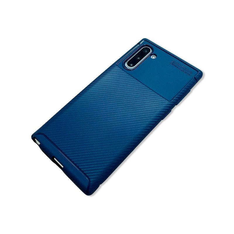 Beetle Carbon Fibre Soft TPU Case for Note 10 - Blue Beetle Carbon Fibre Soft TPU Case for Note 10 - Blue