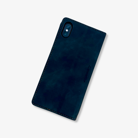Caseme Magnetic Flip PU Leather Wallet Case for iPhone XS Max - Black Caseme Magnetic Flip PU Leather Wallet Case for iPhone XS Max - Black