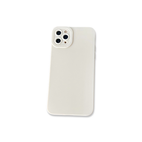 White Silicon Back Cover Case for iPhone 11 Pro Max White Silicon Back Cover Case for iPhone 11 Pro Max
