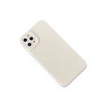 White Silicon Back Cover Case for iPhone 11 Pro Max
