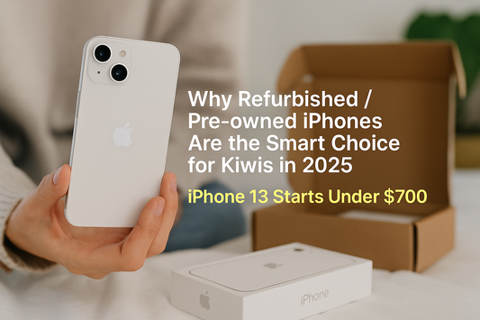 Why Refurbished / Pre-owned iPhones Are the Smart Choice for Kiwis in 2025