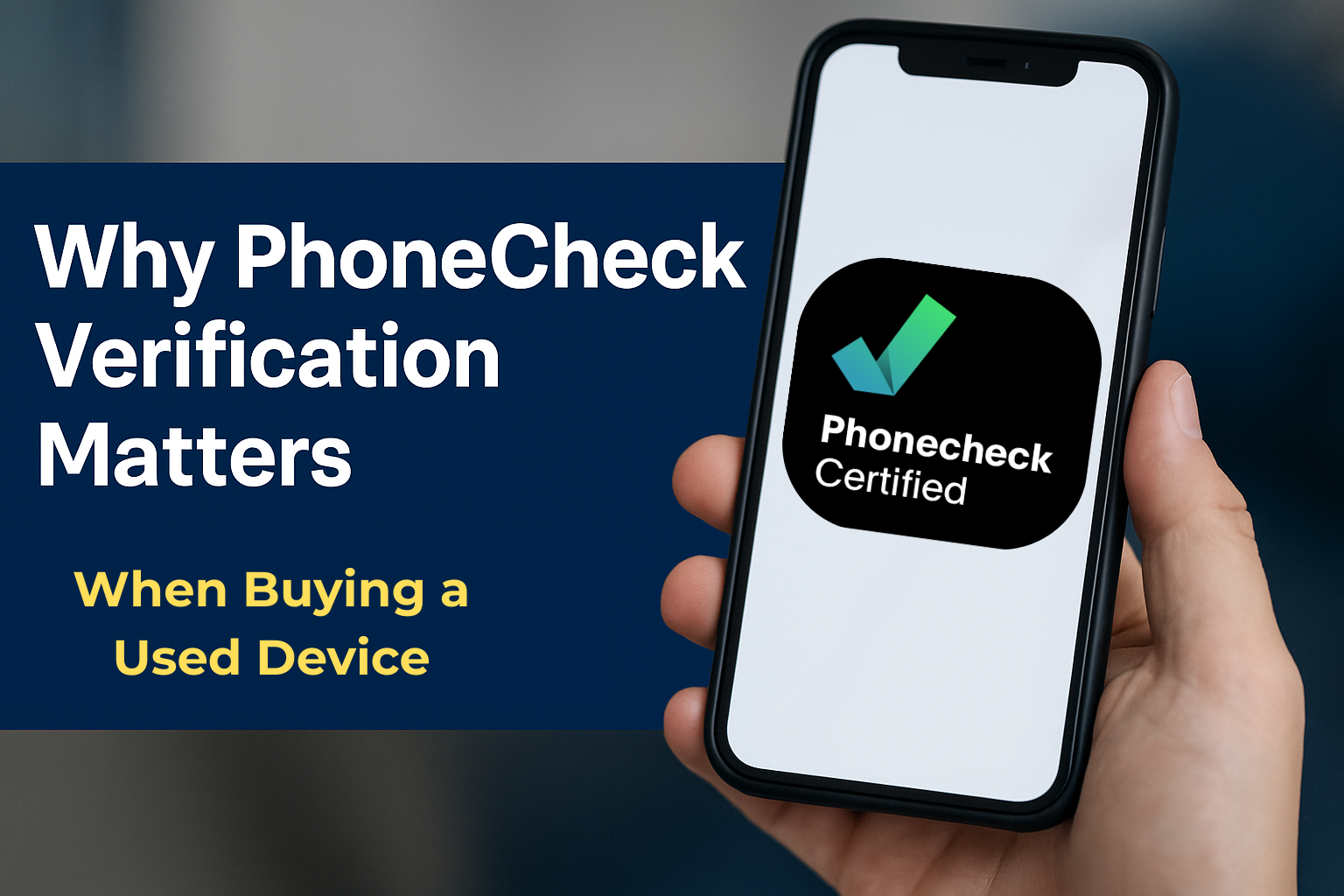 Why Phonecheck Verification Matters When Buying Used Device