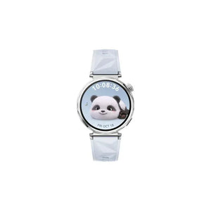 Huawei Watch GT 5 41mm GPS Smartwatch Stainless Steel Silver with Blue Fluoroelastomer Strap (JNA-B19) - Good Pre-owned
