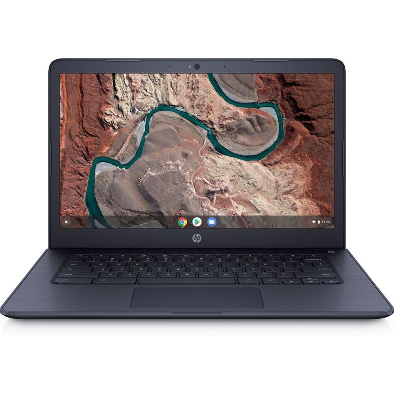 HP Chromebook 14-db0023dx 14-inch AMD A4-9120C 4GB RAM 32GB Chalkboard Grey - Good Pre-owned