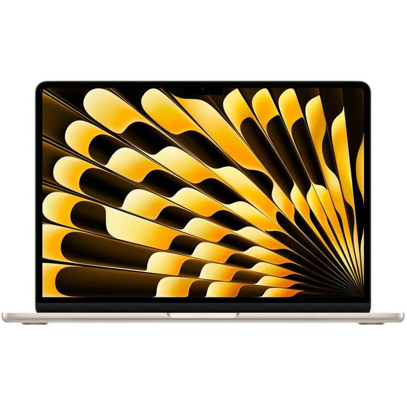 Apple MacBook Air 13-inch (2024) Apple M3 8-Core CPU 8-Core GPU 16GB RAM 256GB Starlight - Excellent Pre-owned