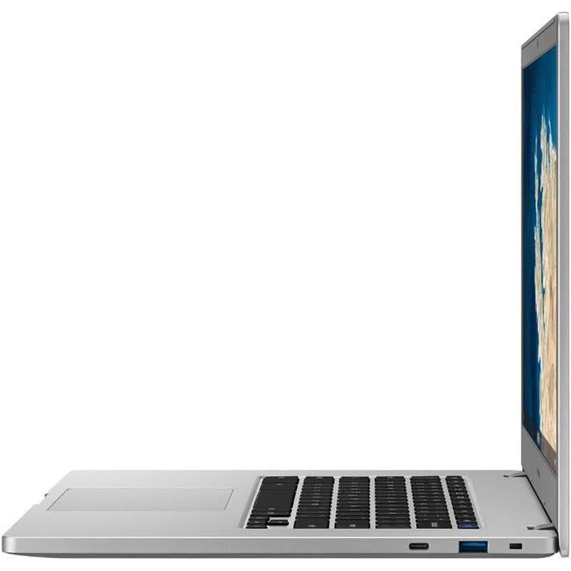 Samsung Chromebook 4+ XE350XBA 15.6-inch Intel Celeron N4000 8GB RAM 64GB Platinum Titan - Good Pre-owned