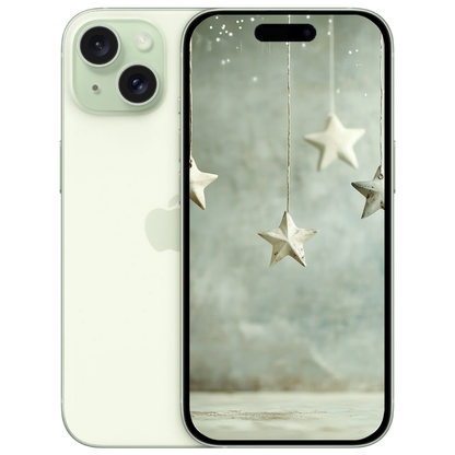 Apple iPhone 15 128GB Green - Excellent Refurbished (eSIM Model)