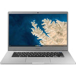 Samsung Chromebook 4+ XE350XBA 15.6-inch Intel Celeron N4000 8GB RAM 64GB Platinum Titan - Good Pre-owned