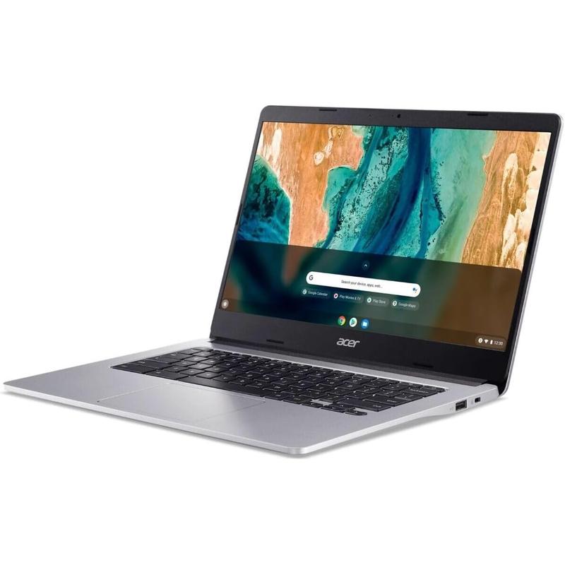 Acer Chromebook 314 CB314-2H 14-inch MediaTek Kompanio 500 (MT8183) 4GB RAM 32GB Pure Silver - Good Pre-owned
