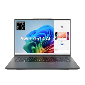 Acer Swift Go 14 AI SFG14-01 14.5-inch Qualcomm Snapdragon X Plus X1P-42-100 16GB RAM 512GB SSD Steel Grey - Good Pre-owned