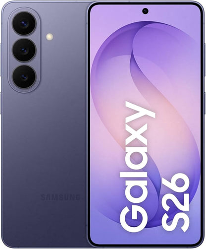 Samsung Galaxy S26 5G 12GB 256GB Cobalt Violet (Dual SIM + eSIM) - Brand New