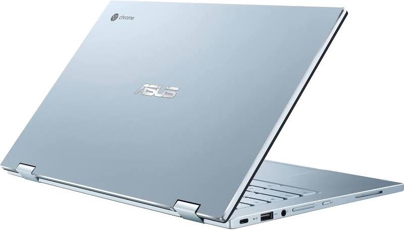 ASUS Chromebook Flip C433 14-inch Intel Core m3-8100Y 4GB 64GB 2-in-1 Touch Silver - Acceptable Pre-owned