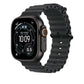 Apple Watch Original 49-mm Ocean Band One Size Black - Premium Refurbished