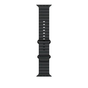 Apple Watch Original 49-mm Ocean Band One Size Black - Premium Refurbished