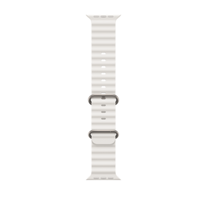Apple Watch Original 49-mm Ocean Band One Size White - Premium Refurbished