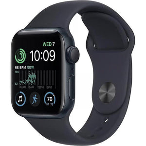 Apple Watch SE 2 (2022) 44MM Aluminium GPS Midnight Black - Good - Pre-owned