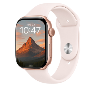 Apple Watch Series 10 42mm Aluminium GPS Rose Gold with Starlight Sport Band (100% Battery) - Premium Pre-owned