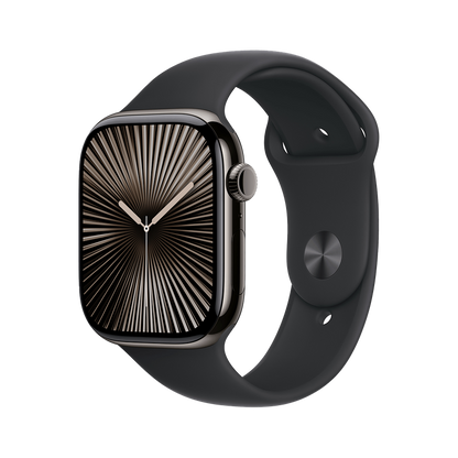 Apple Watch Series 10 46MM Titanium GPS + Cellular Black - Premium Pre-owned