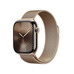 Apple Watch Series 10 46mm Titanium GPS + Cellular Gold with Milanese Loop M/L - Brand New