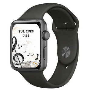 Apple Watch Series 3 38MM GPS Aluminium Black - Good - Pre-owned