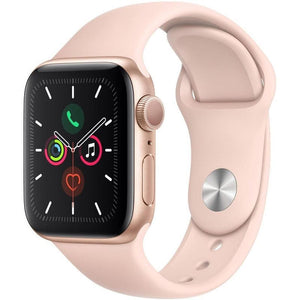 Apple Watch Series 5 44MM Aluminium GPS Rose Gold - As New - Pre-owned
