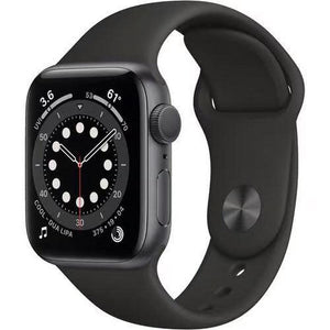 Apple Watch Series 6 44MM Aluminium GPS Black - Excellent - Pre-owned
