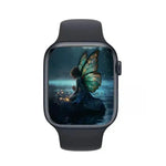 Apple Watch Series 7 41MM Aluminium GPS Black- Good Refurbished (New Battery)