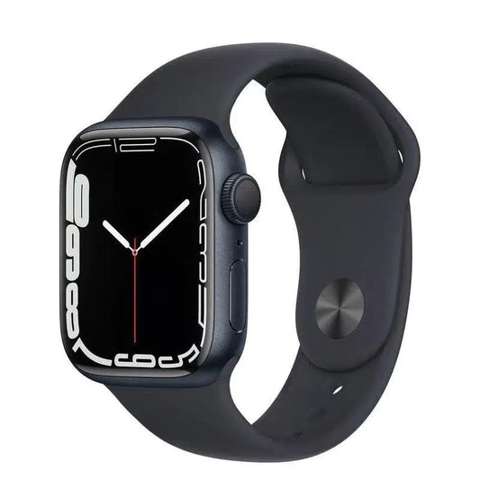 Apple Watch Series 7 45mm Aluminium Wifi Black Very Good - Pre-owned