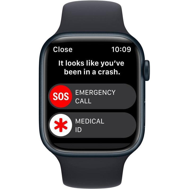Apple Watch Series 8 41MM Aluminium GPS + Cellular Midnight Black - Excellent - Pre-owned