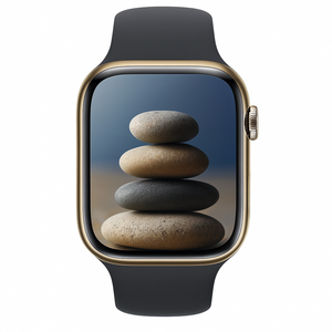 Apple Watch Series 8 45MM Stainless Steel GPS + Cellular Gold – Excellent Refurbished (New Battery)